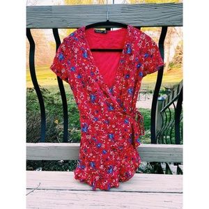 Floral Romper // BSK GIRL